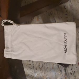 Yves Saint Laurent dust bag 3.5" by 6.5"